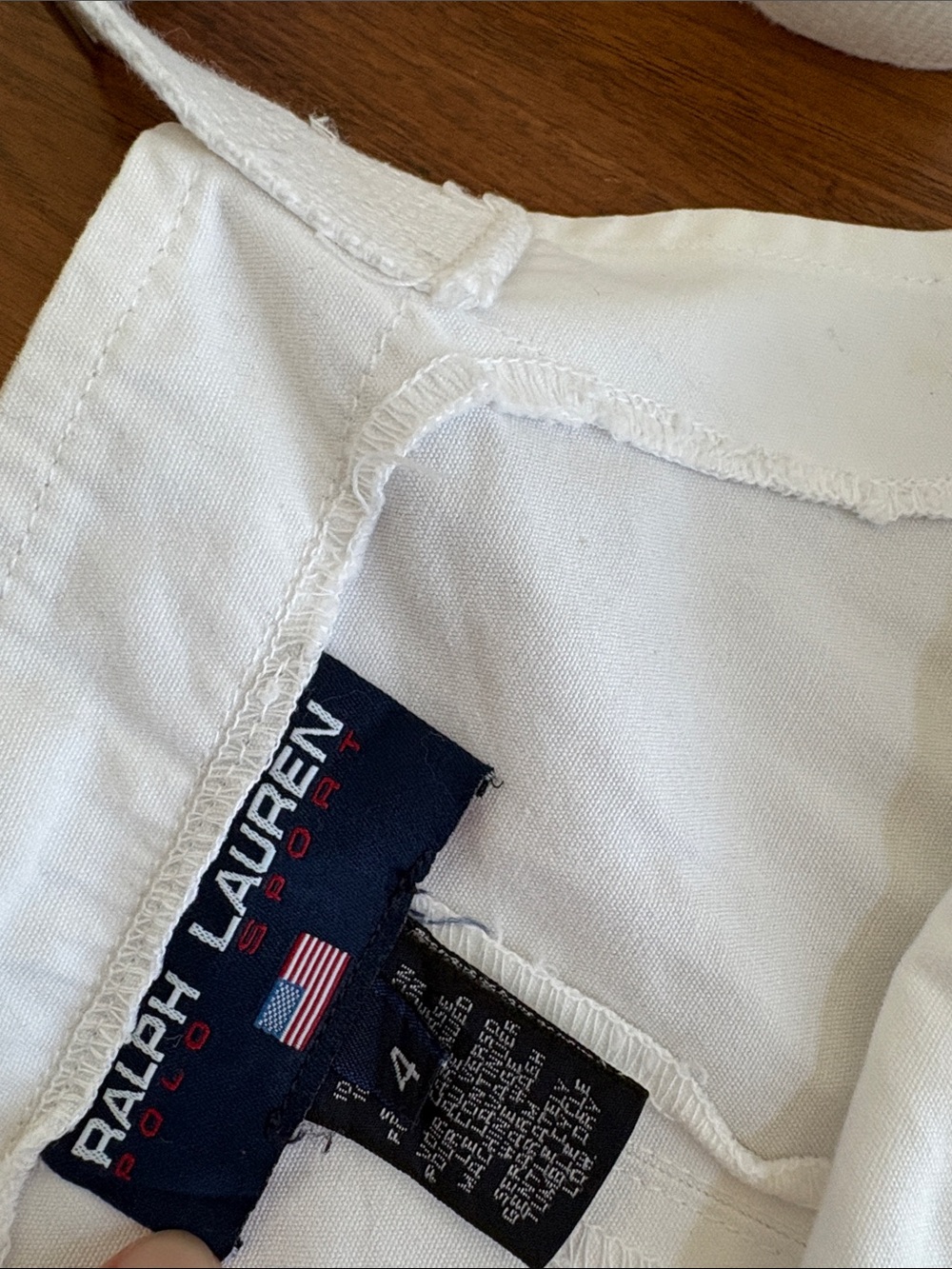 Vintage Ralph Lauren Polo Sport U.S. Polo Overall Dress Size 4 - Picture 5 of 7
